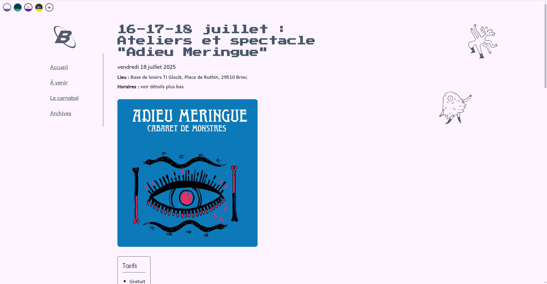 Briec2000 Association Website - Image 3