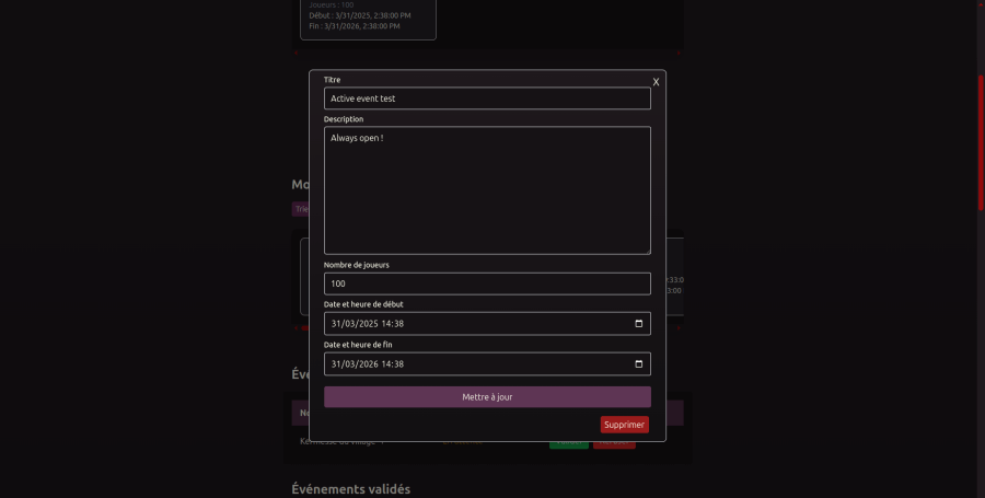 Application e-sport avec chat - Image 4