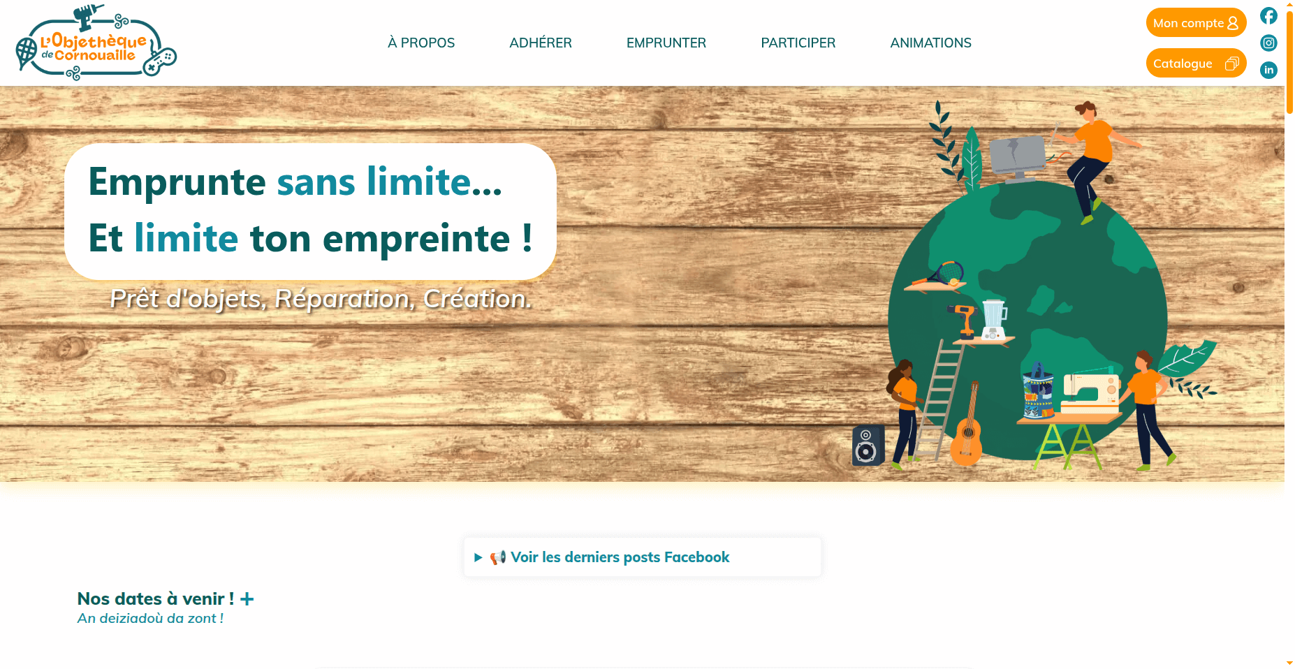 Bibliothèque d'objets - Quimper